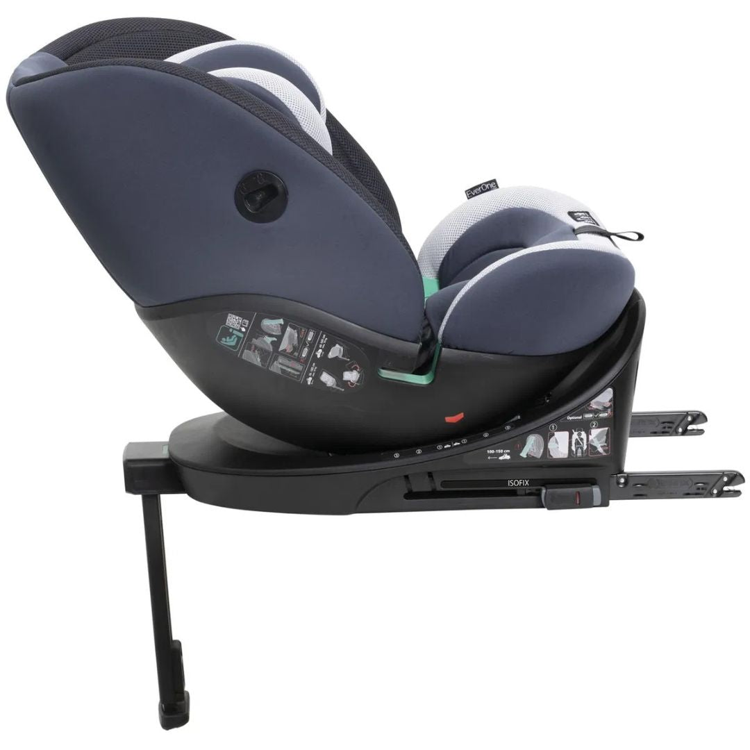 Chicco® Otroški avtosedež 360° i-Size 40-150 cm EverOne Silver Ink Chicco