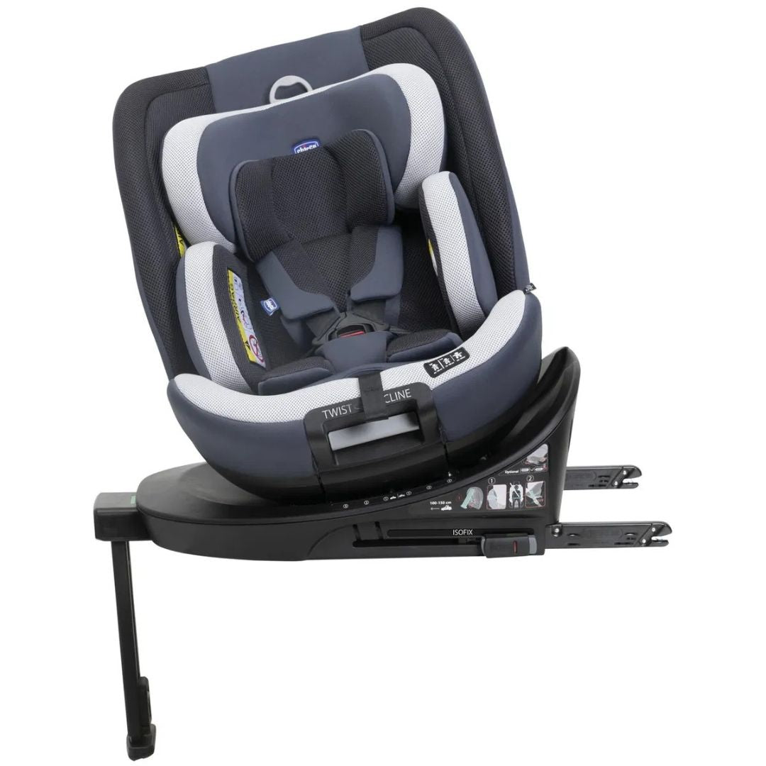 Chicco® Otroški avtosedež 360° i-Size 40-150 cm EverOne Silver Ink Chicco