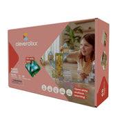 Cleverclixx® Magnetne ploščice Magic Forest Pack Pastel 65 kos