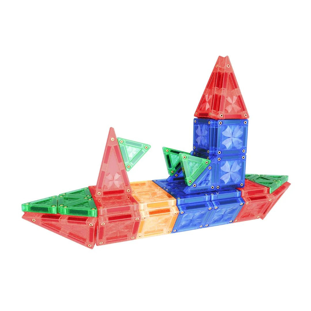 Cleverclixx® Magnetne ploščice Mini Tiles Pack Intense 28 kos Cleverclixx