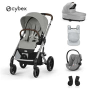 Cybex® Otroški voziček 3v1 Balios S Lux + Nosilka Amya + Avtosedež Cloud G3 Stone Grey Cybex