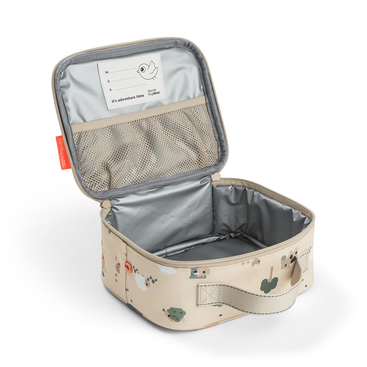 Done by Deer® Izolirana torba za malico Tiny trails Sand 2,8l Done by Deer