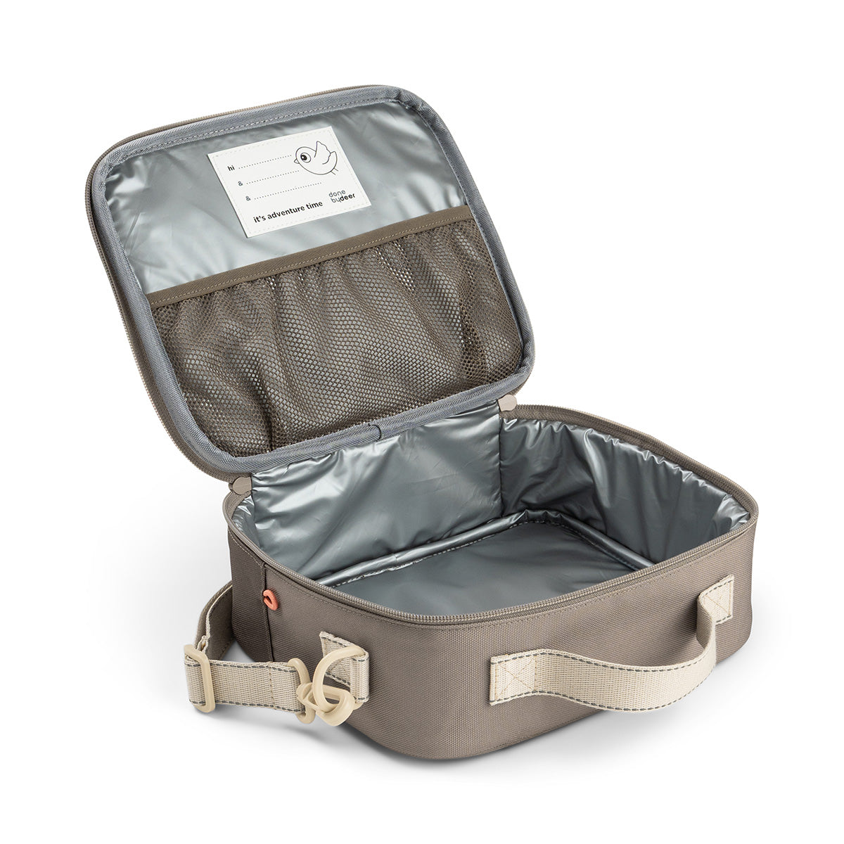 Done by Deer® Izolirana torba za malico Tiny trails Sand 4l Done by Deer