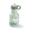 Done by Deer® Metalna bočica sa slamkom Playground Green 350 ml