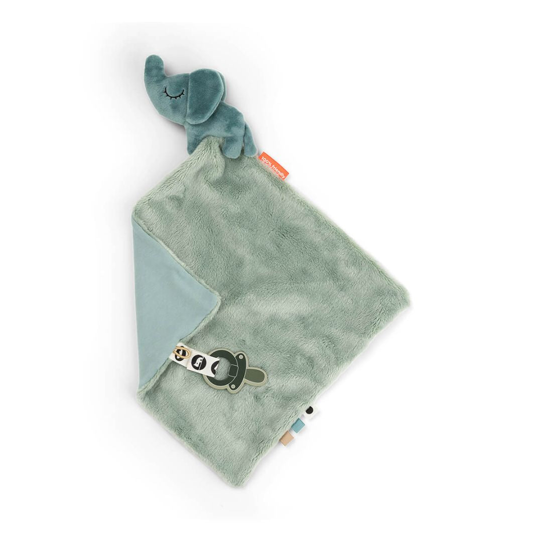 Done by Deer® Ninica s priponko za dudo prijatelj Elphee Blue Done by Deer