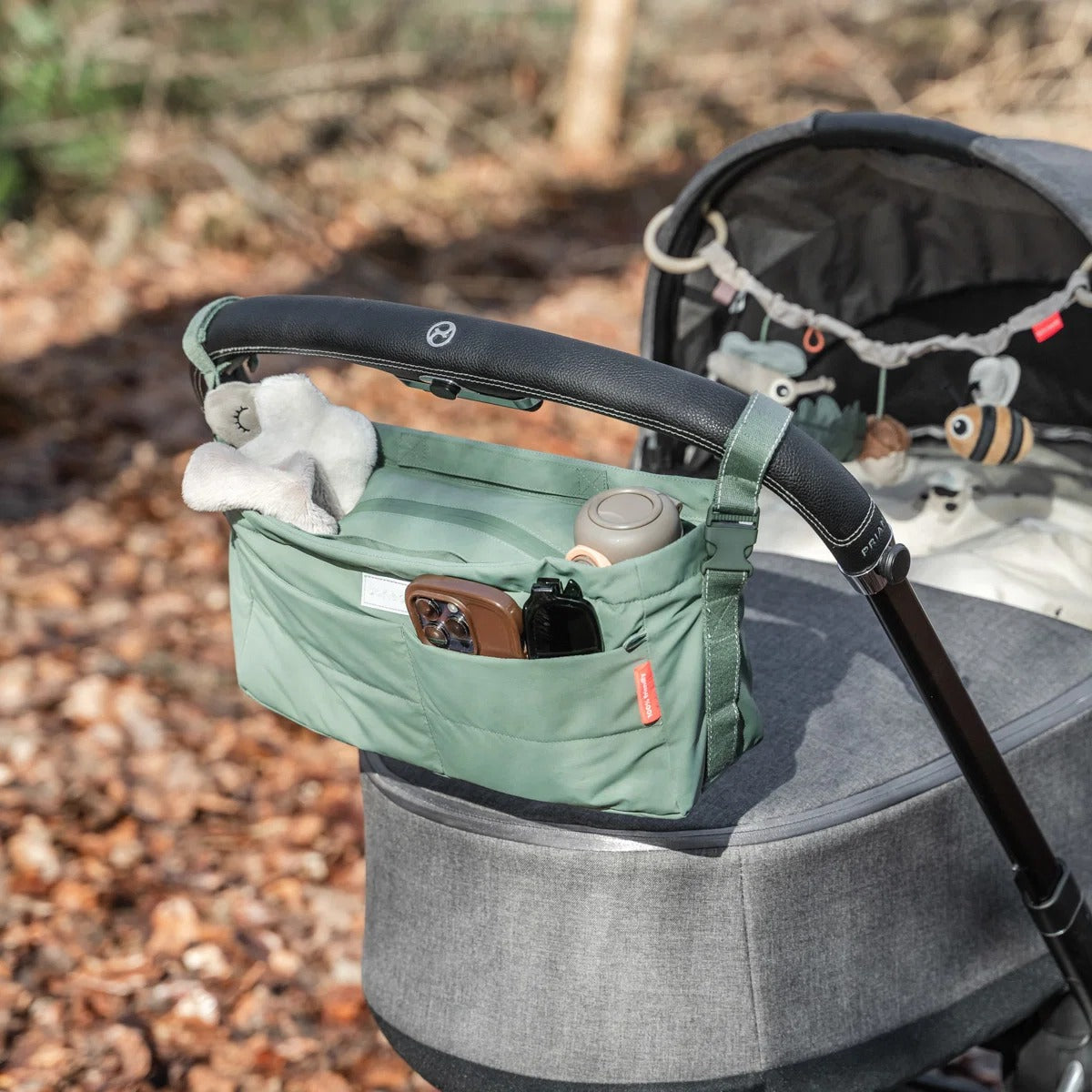 Done by Deer® Stroller organiser Green