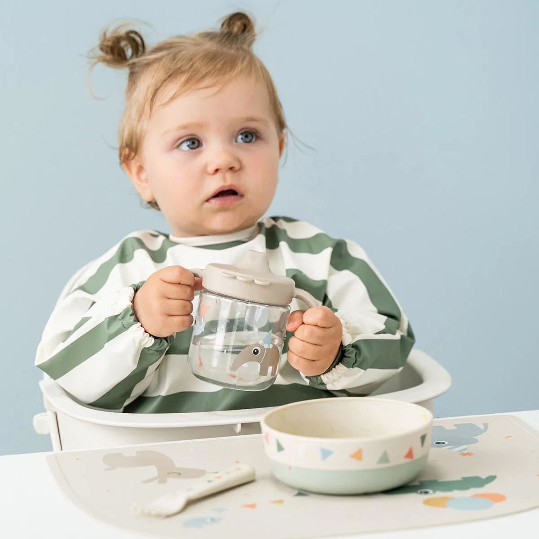 Done by Deer® Otroška skledica Foodie Celebration Sand Done by Deer