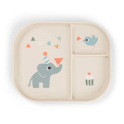 Done by Deer® Otroški deljeni krožnik Celebration Sand Done by Deer