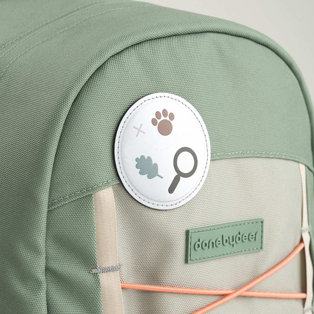 Done by Deer® Otroški nahrbtnik Tiny trails Green 13l Done by Deer