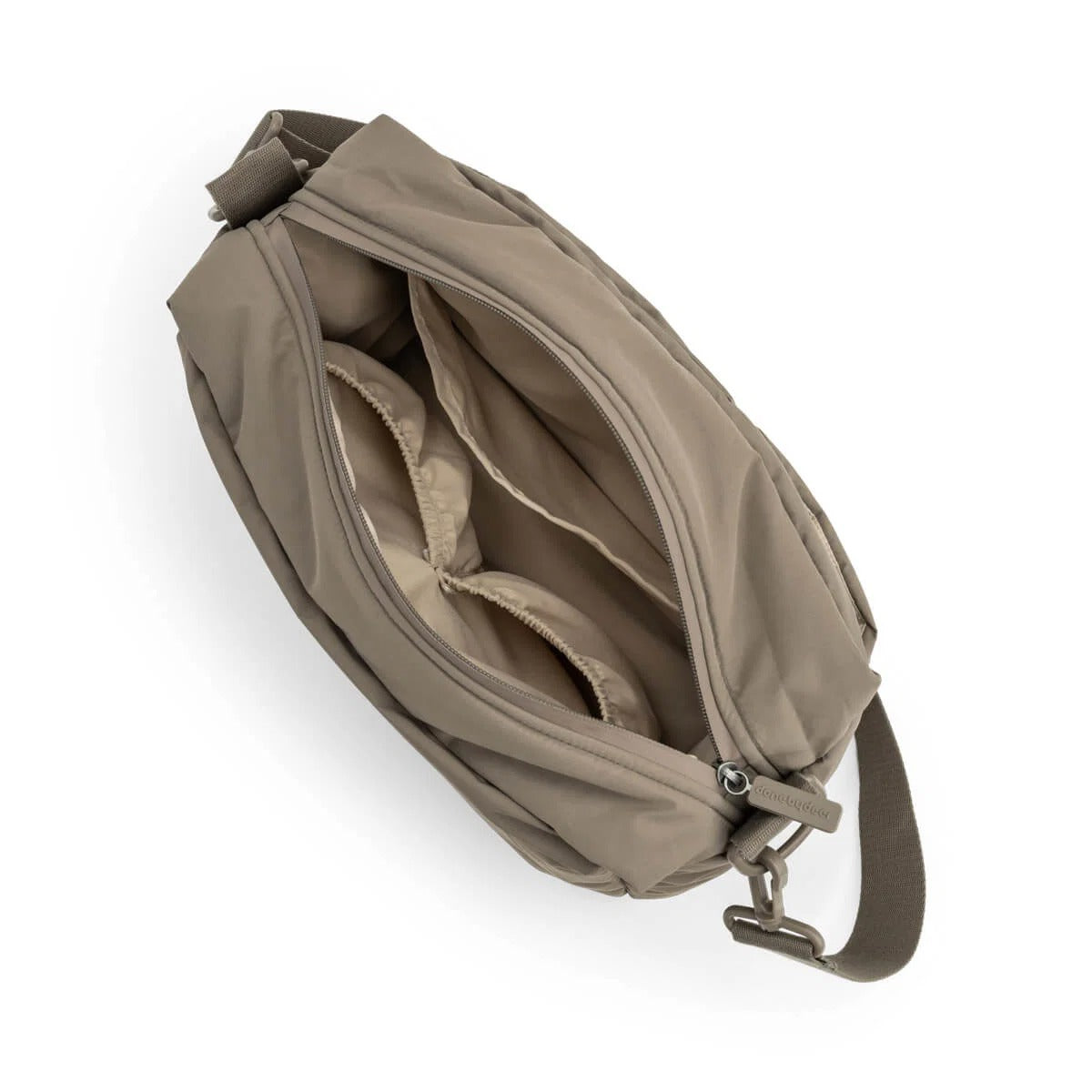 Done by Deer® Quilted stroller bag Taupe