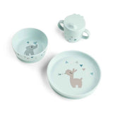 Done by Deer® Prvi set za hranjenje Foodie Celebration Blue