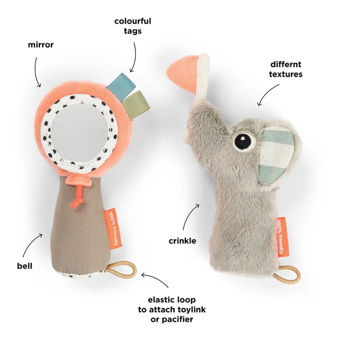 Done by Deer® Senzorični set igrač Celebration Colour mix Done by Deer