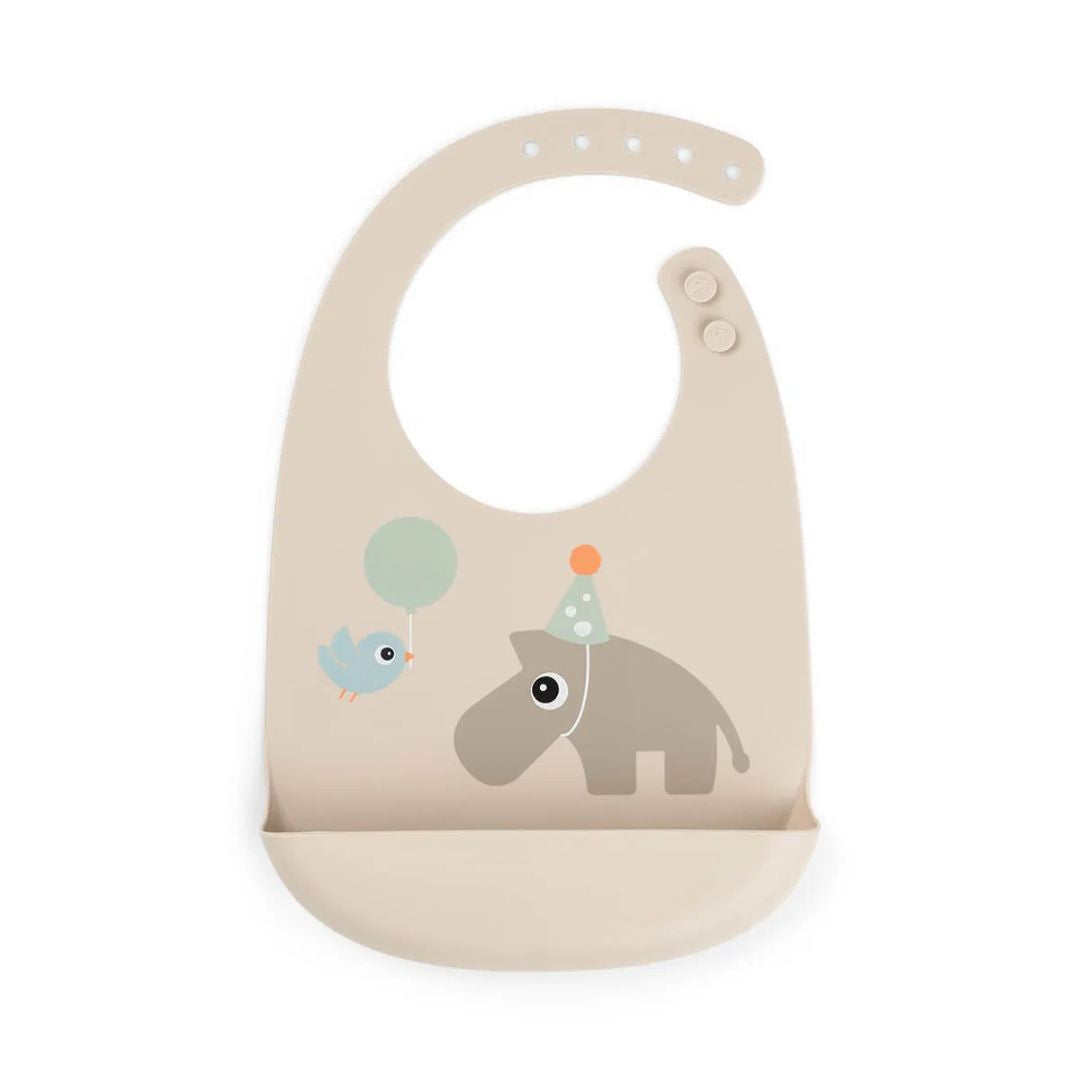 Done by Deer® Silikonski slinček Celebration Sand Done by Deer