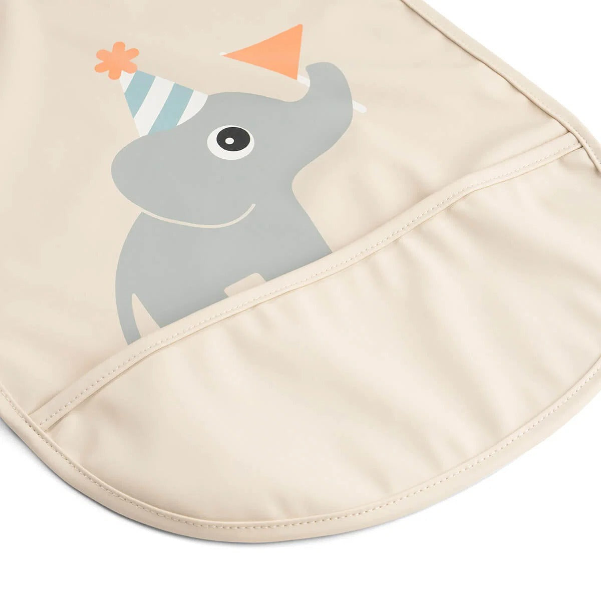 Done by Deer® Bib velcro 2-pack Celebration Sand
