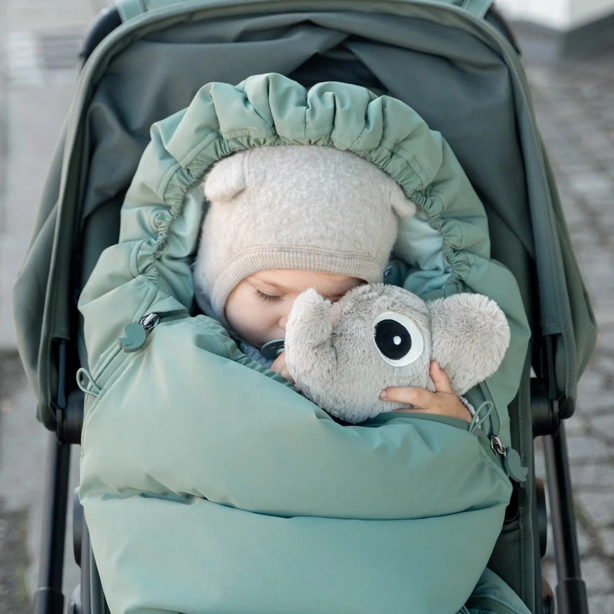 Done by Deer® Footmuff winter  Green