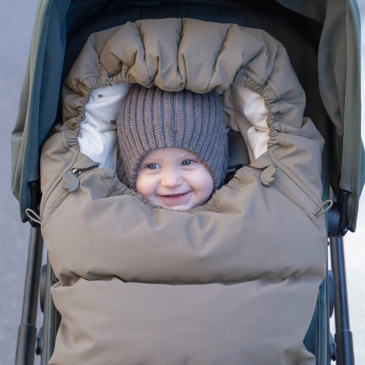 Done by Deer® Footmuff winter  Taupe