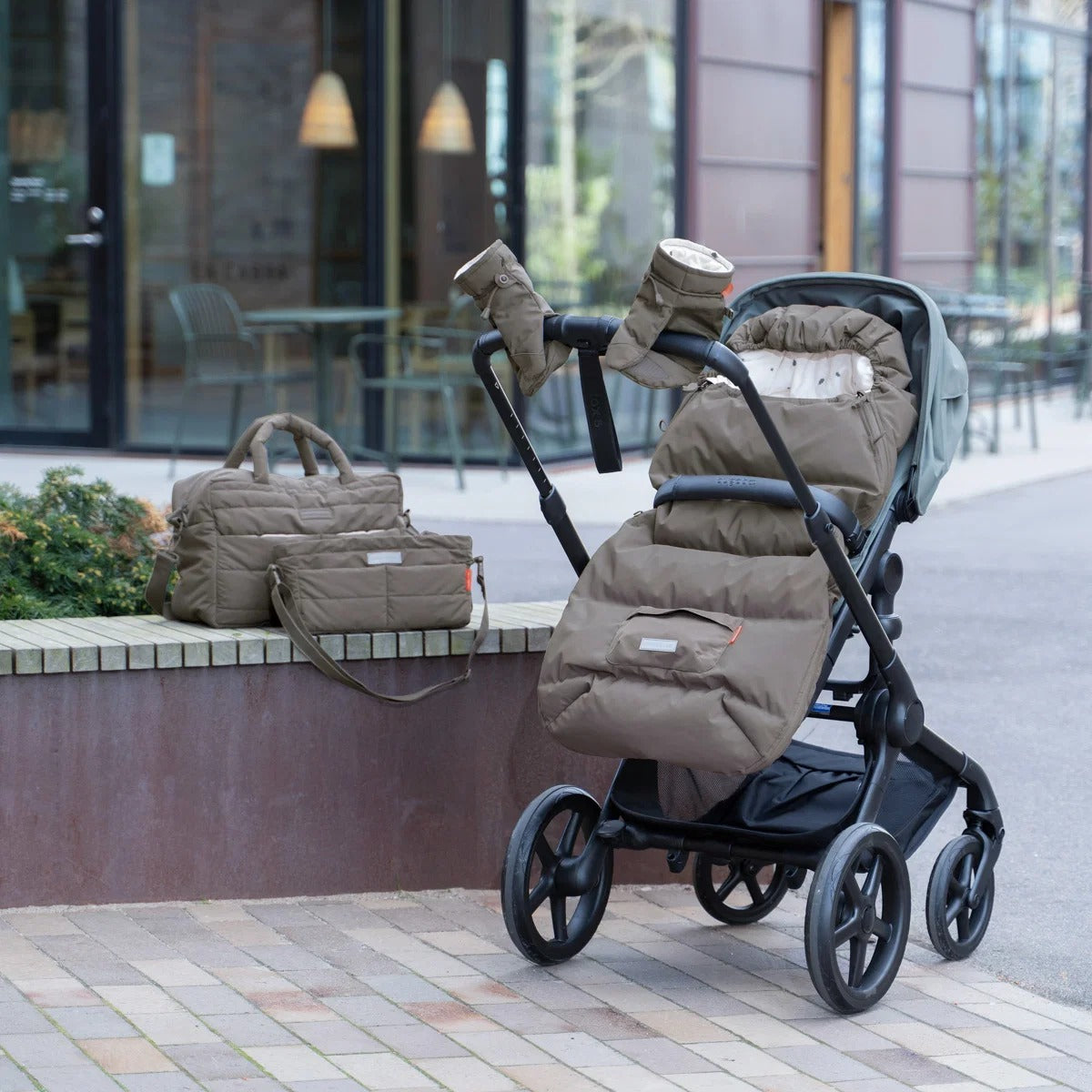 Done by Deer® Footmuff winter  Taupe