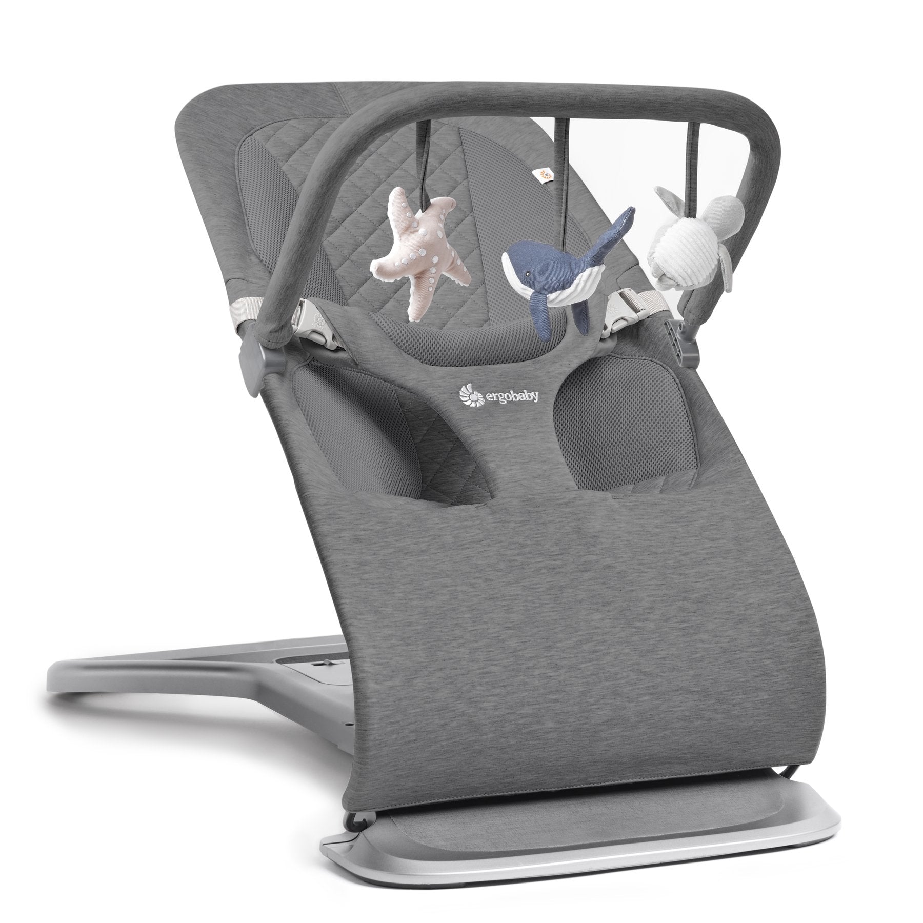 Ergobaby® Evolve Lok avec jouets Ocean Wonders Charcoal Grey