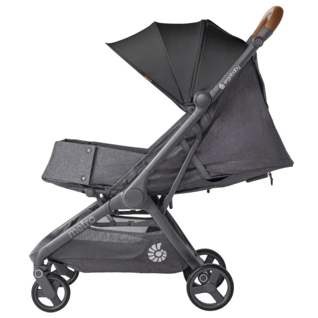 Ergobaby® Kompaktni mestni voziček Metro 3 Deluxe Black Ergobaby