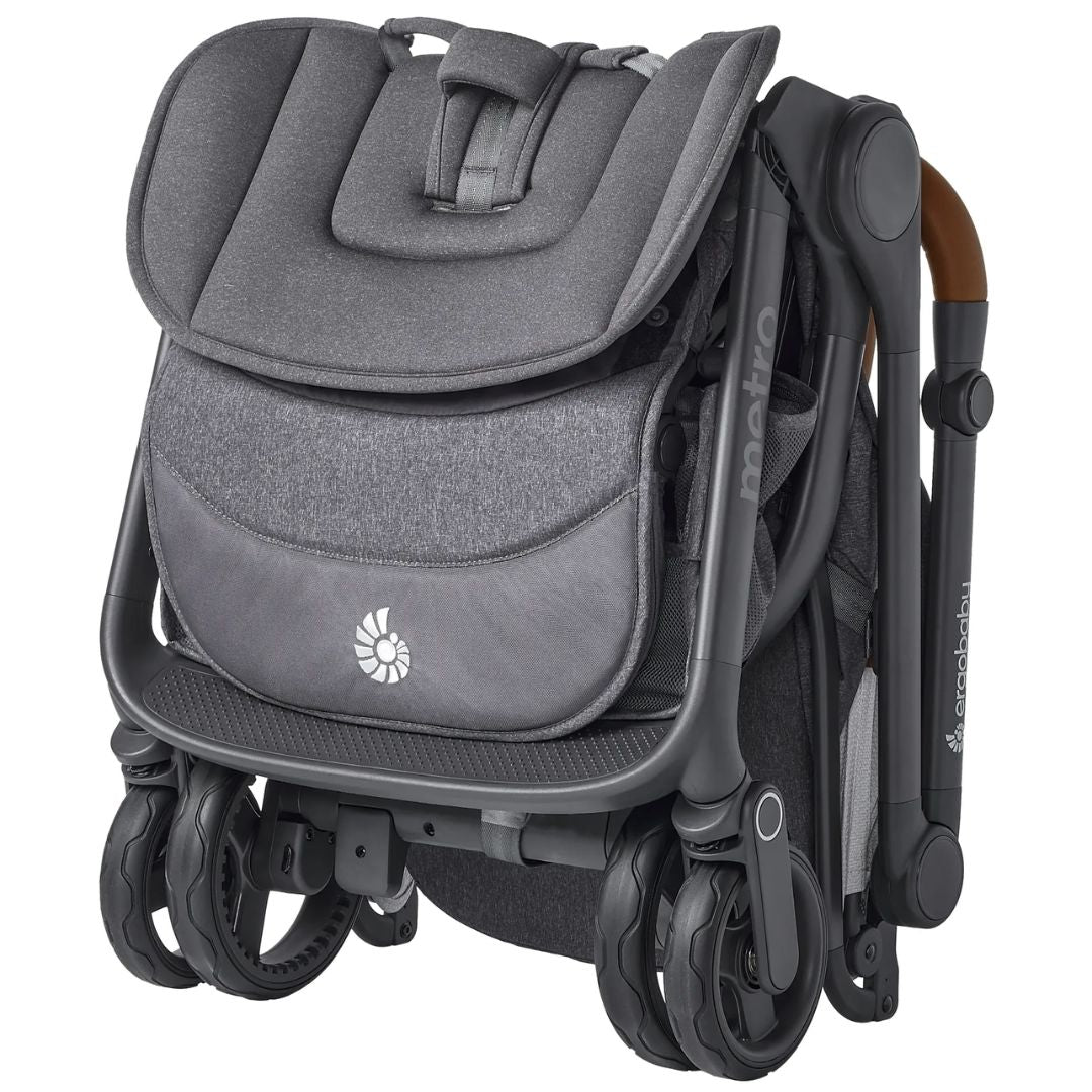 Ergobaby® Kompaktni mestni voziček Metro 3 Deluxe Black Ergobaby
