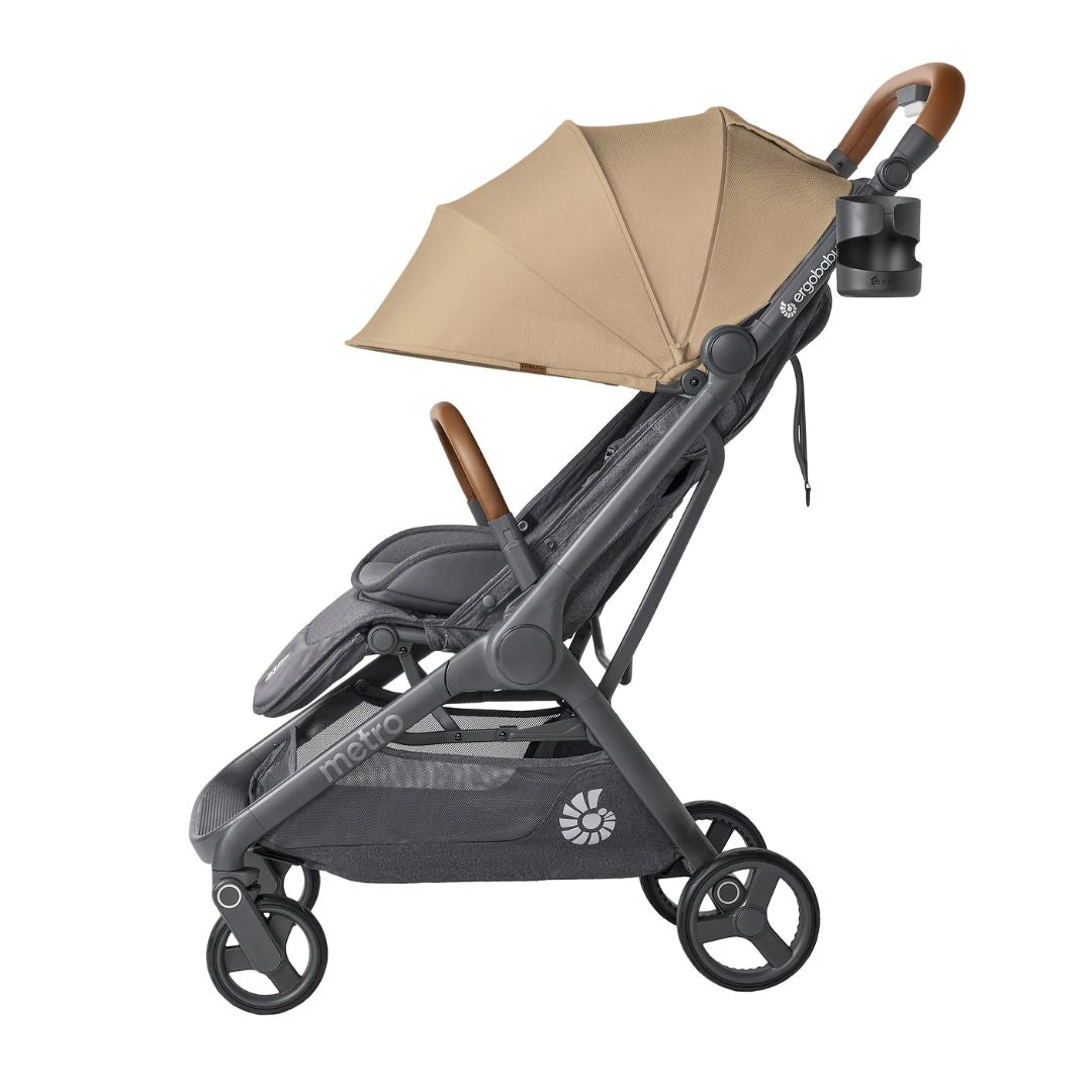 Ergobaby® Kompaktni mestni voziček Metro 3 Deluxe Camel Ergobaby