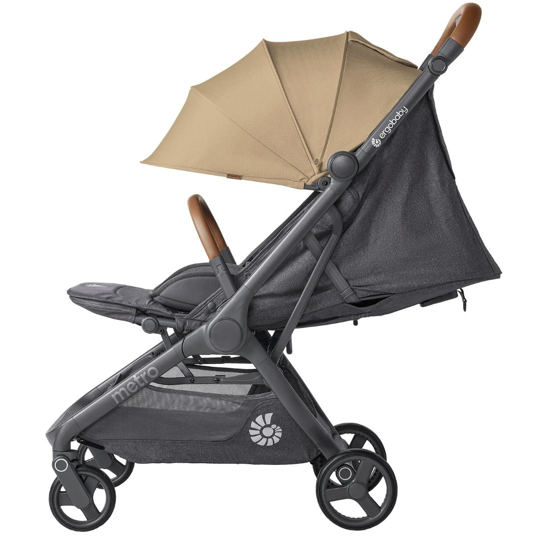 Ergobaby® Kompaktni mestni voziček Metro 3 Deluxe Camel Ergobaby