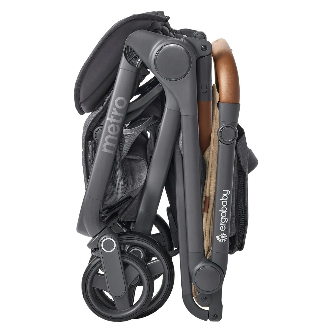 Ergobaby® Kompaktni mestni voziček Metro 3 Deluxe Camel Ergobaby