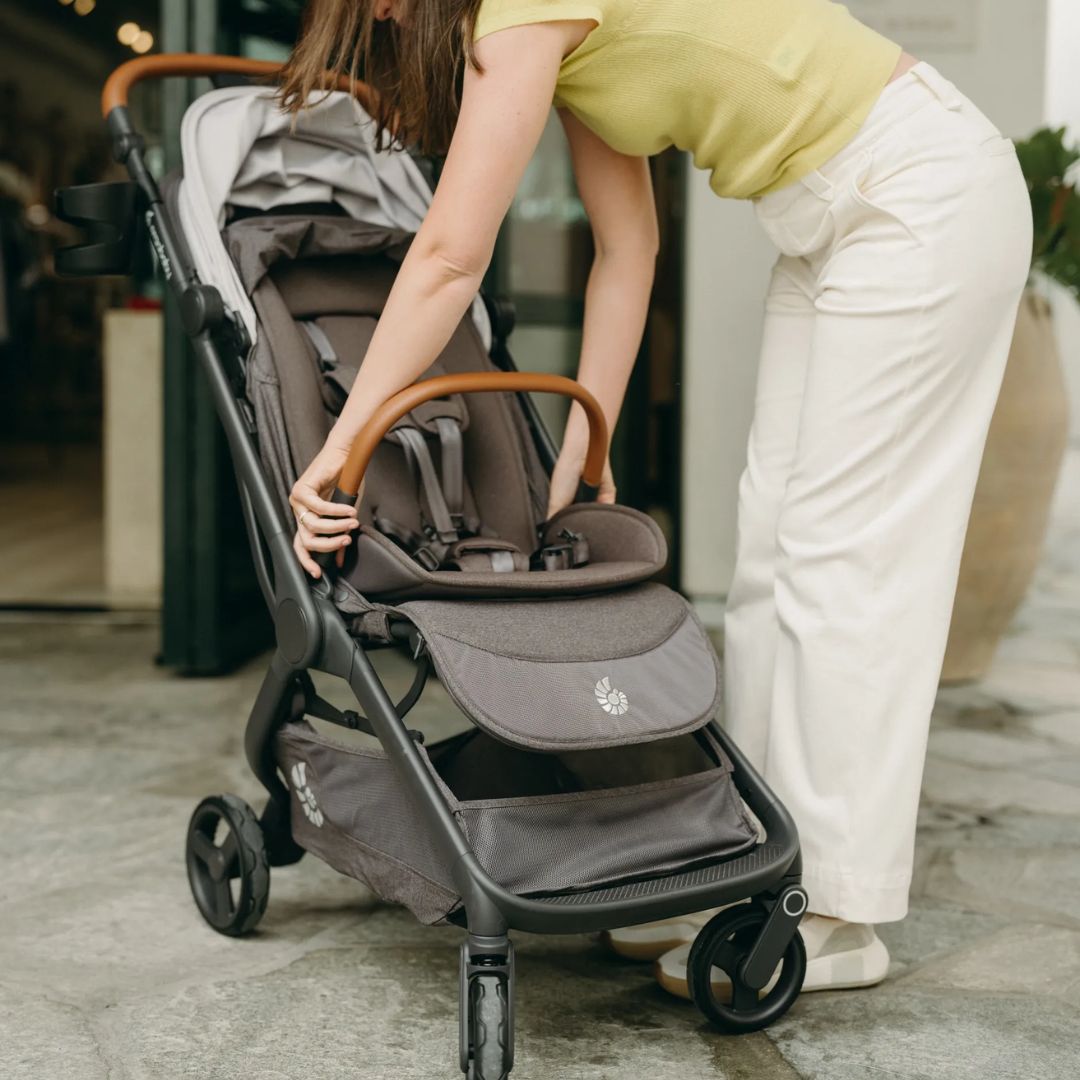 Ergobaby® Kompaktni mestni voziček Metro 3 Deluxe Pearl Grey Ergobaby