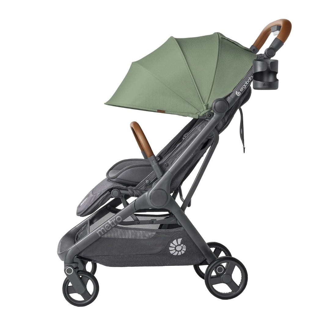 Ergobaby® Kompaktni mestni voziček Metro 3 Deluxe Willow Green Ergobaby
