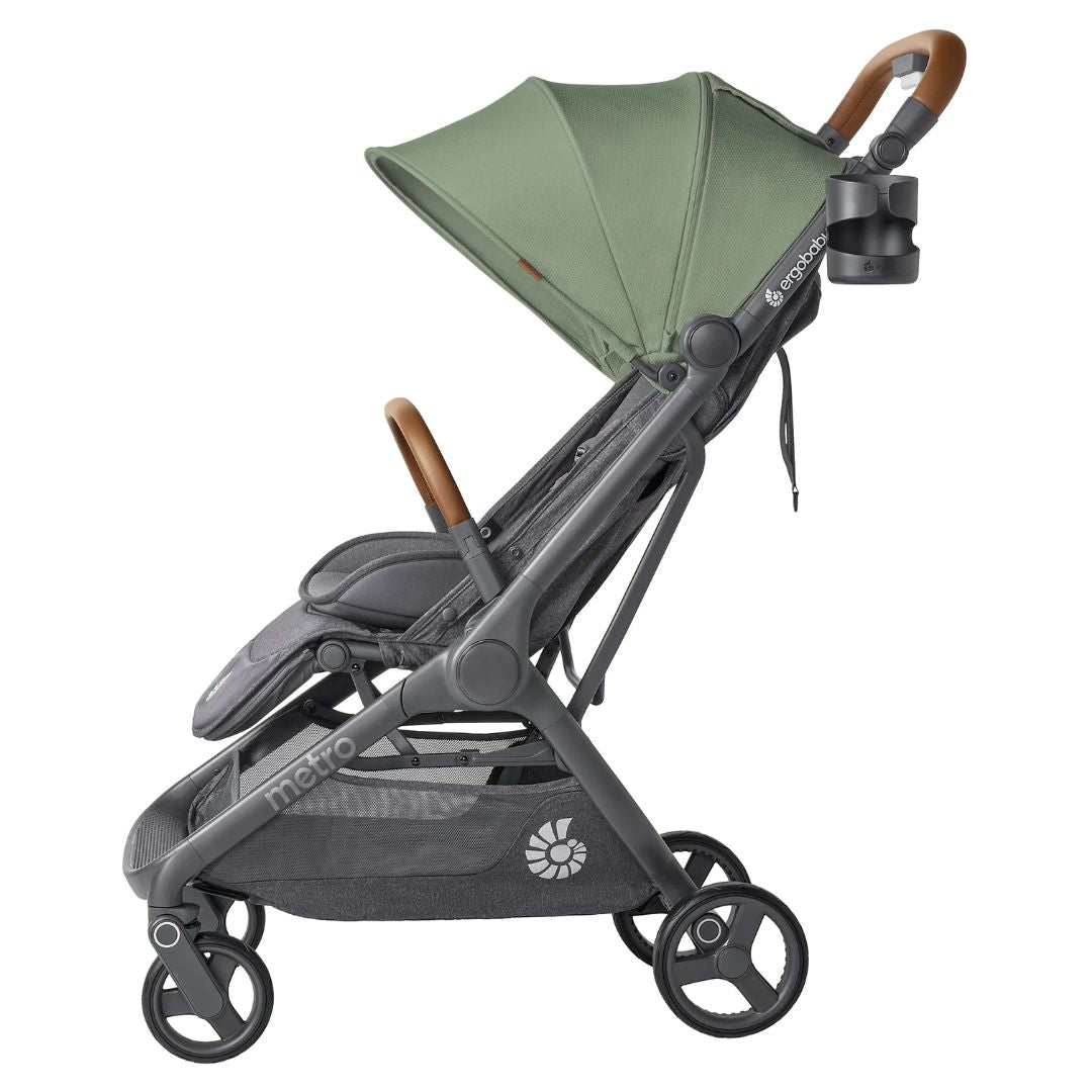 Ergobaby® Kompaktni mestni voziček Metro 3 Deluxe Willow Green Ergobaby