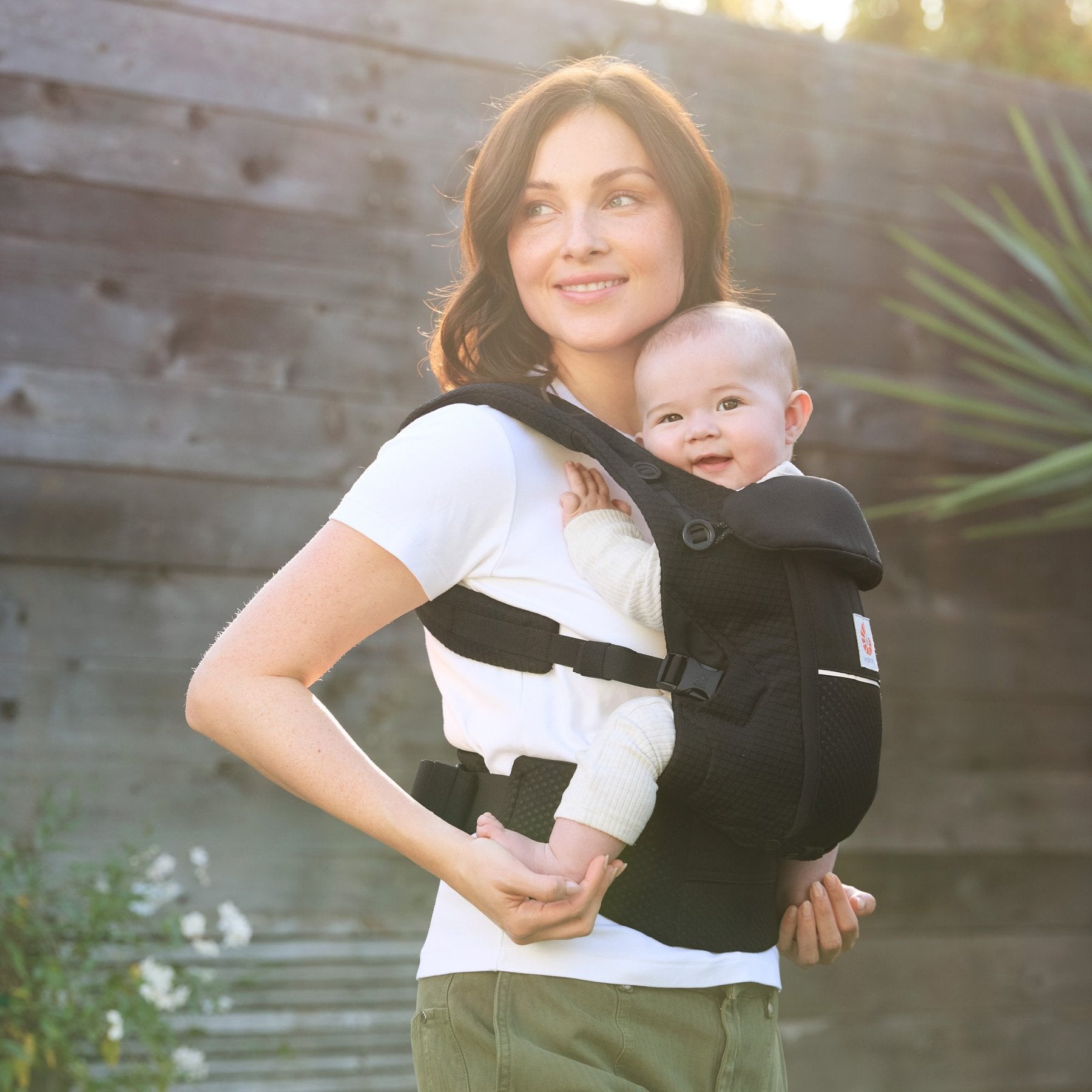 Ergobaby® Baby Carrier Adapt Soft Flex Mesh Onyx Black