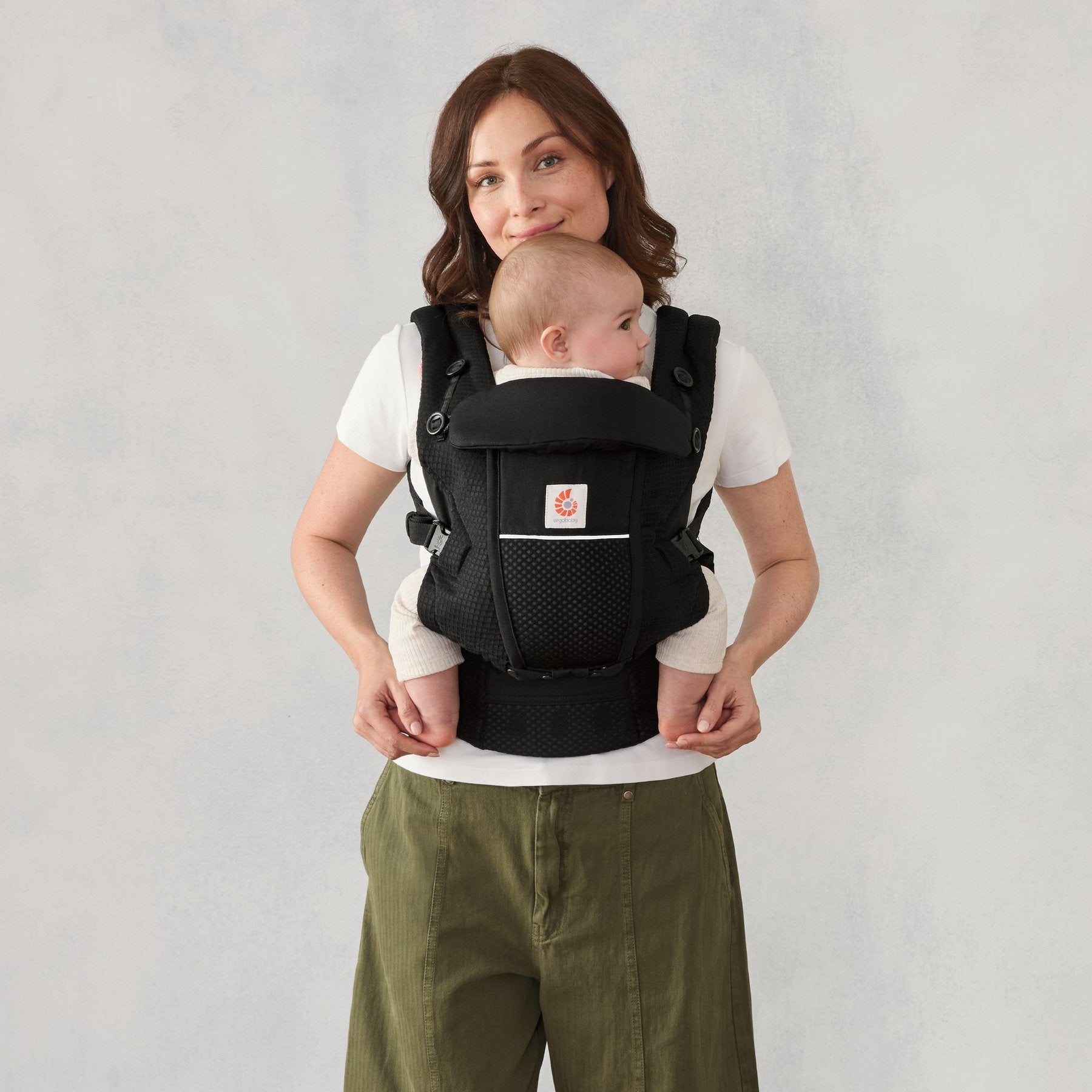 Ergobaby® Baby Carrier Adapt Soft Flex Mesh Onyx Black