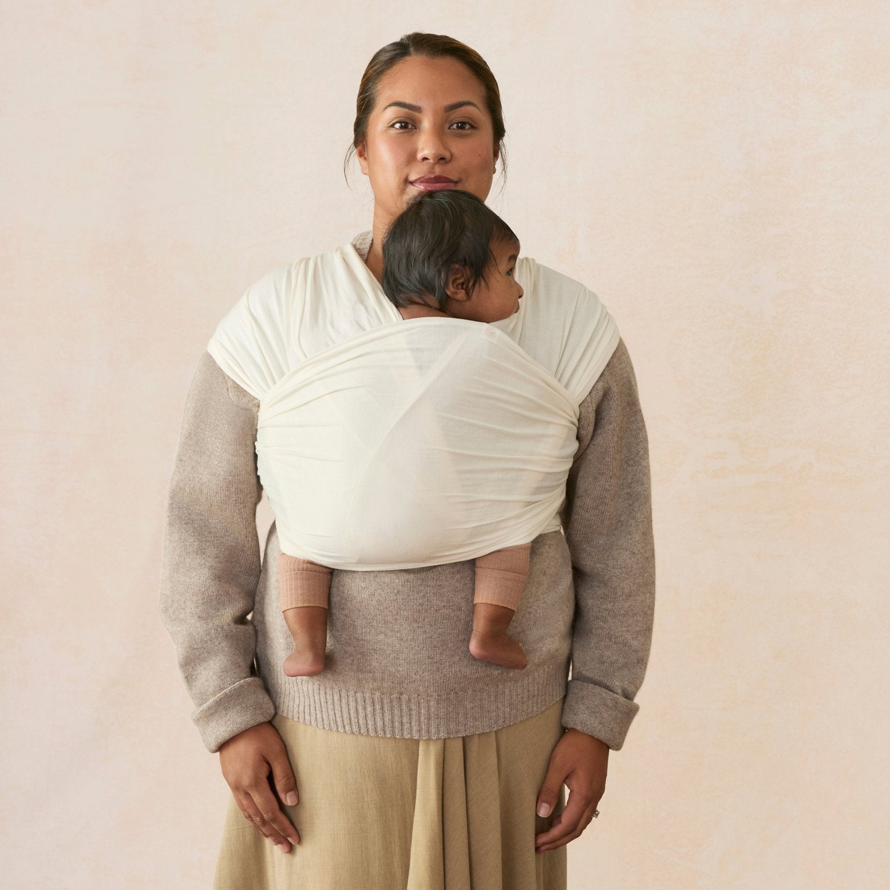 Ergobaby® Aura Wrap Sustainable Knit Cream