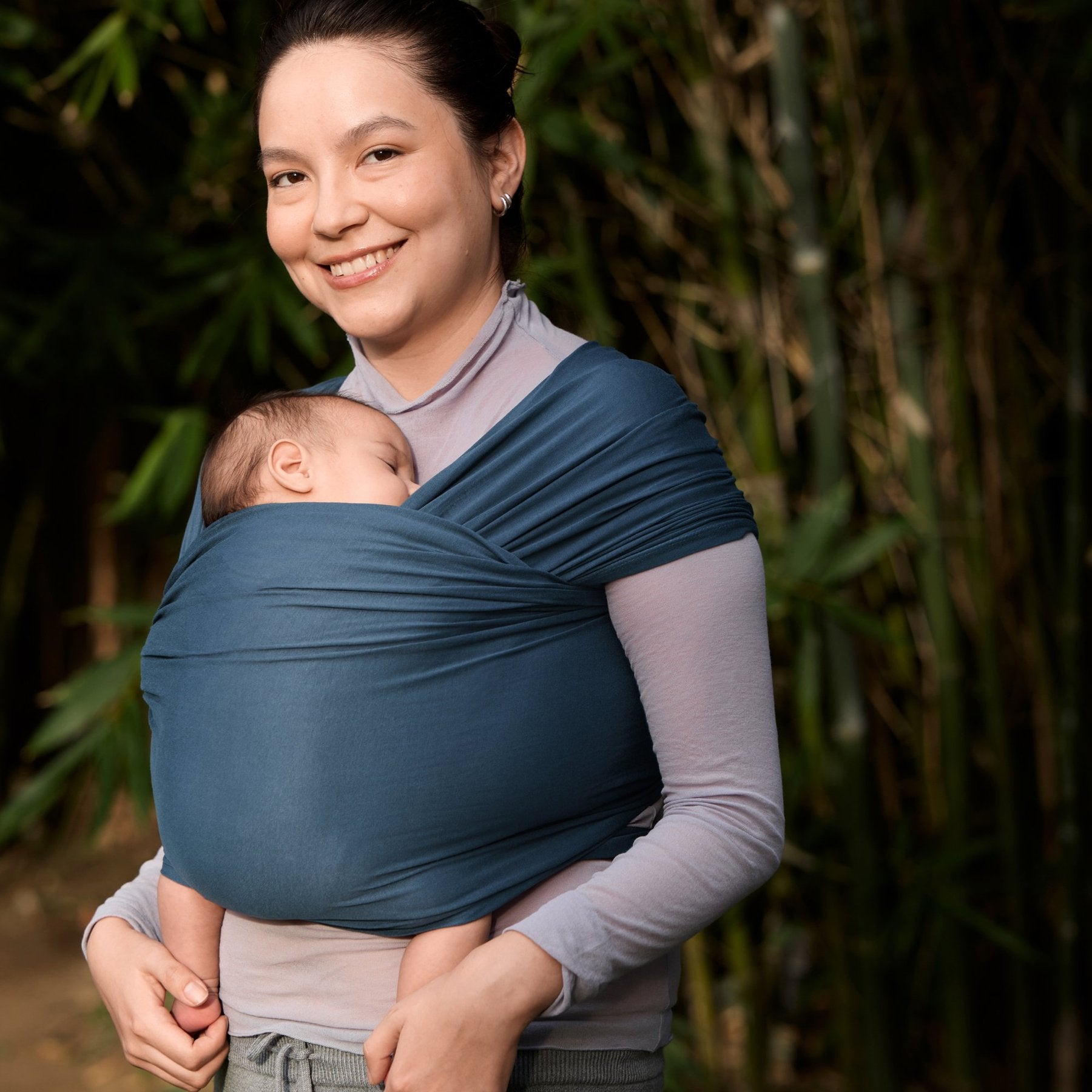 Ergobaby® Nosilka Aura Wrap Sustainable Knit Twilight Navy