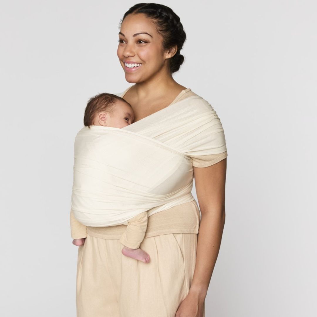 Ergobaby® Marsupio Aura Wrap Sustainable Mesh Cream