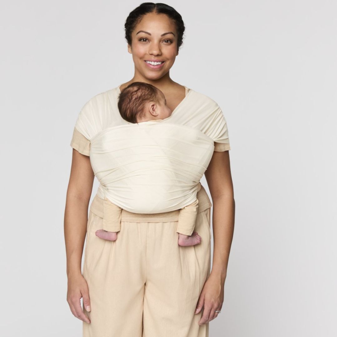 Ergobaby® Marsupio Aura Wrap Sustainable Mesh Cream