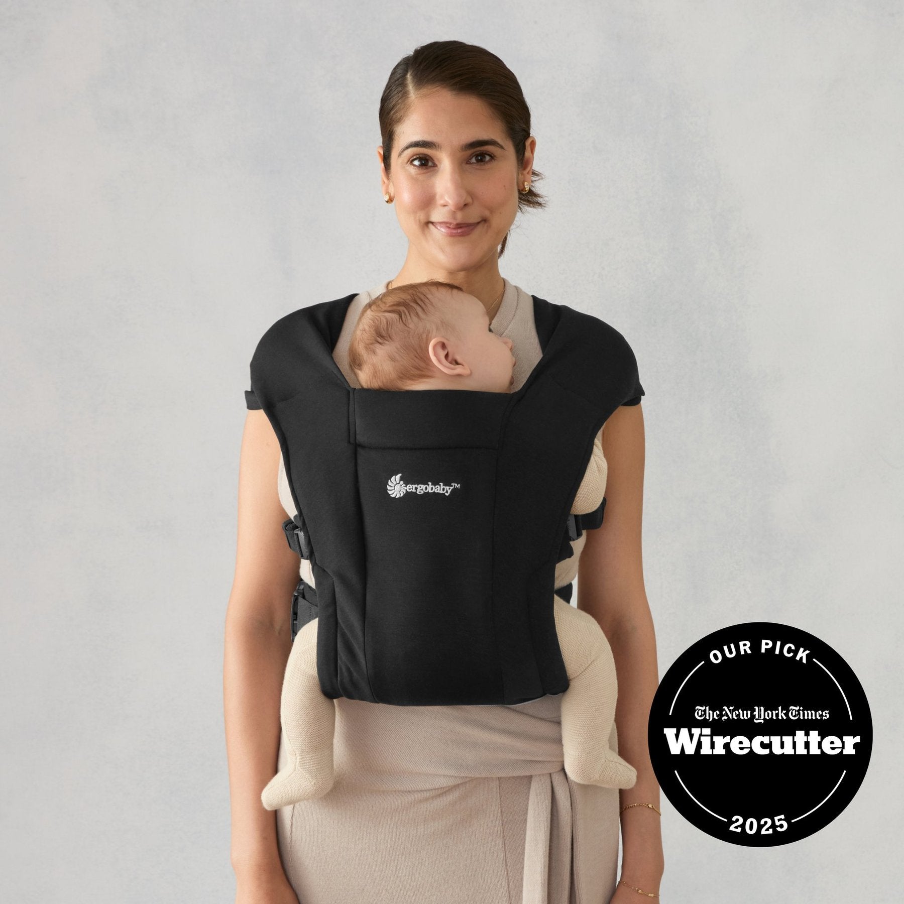 Ergobaby® Carrier Embrace Pure Black – slika 5
