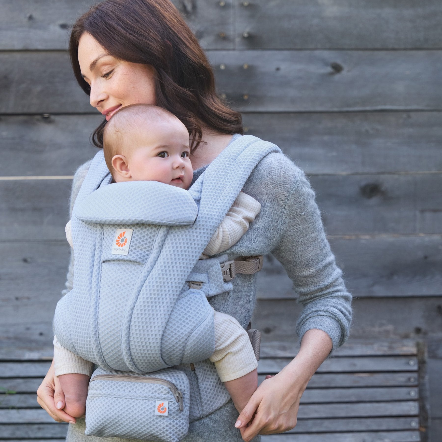 Ergobaby® Nosilka Omni Deluxe Mesh Serene Blue