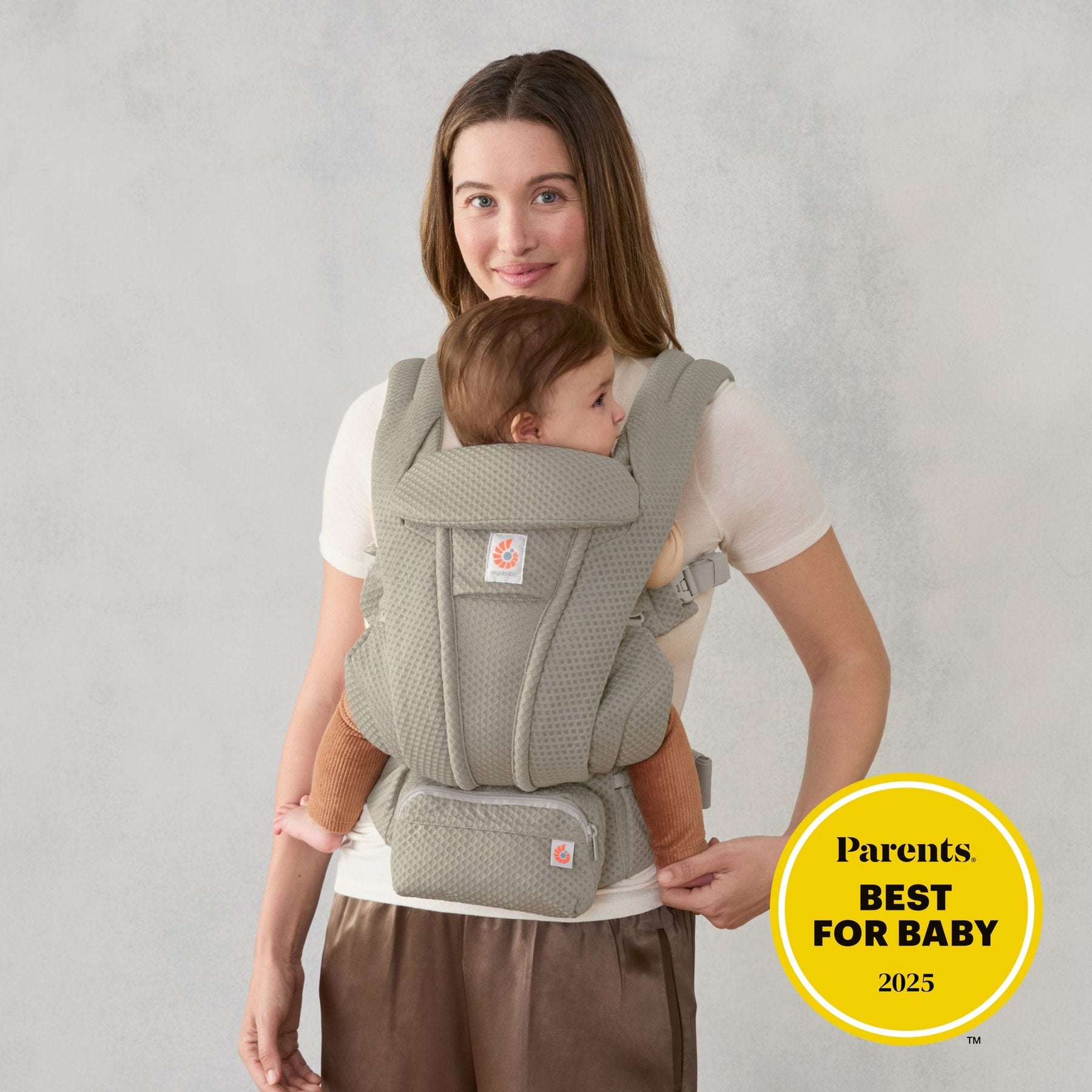 Ergobaby® Nosilka Omni Deluxe Mesh Soft Olive