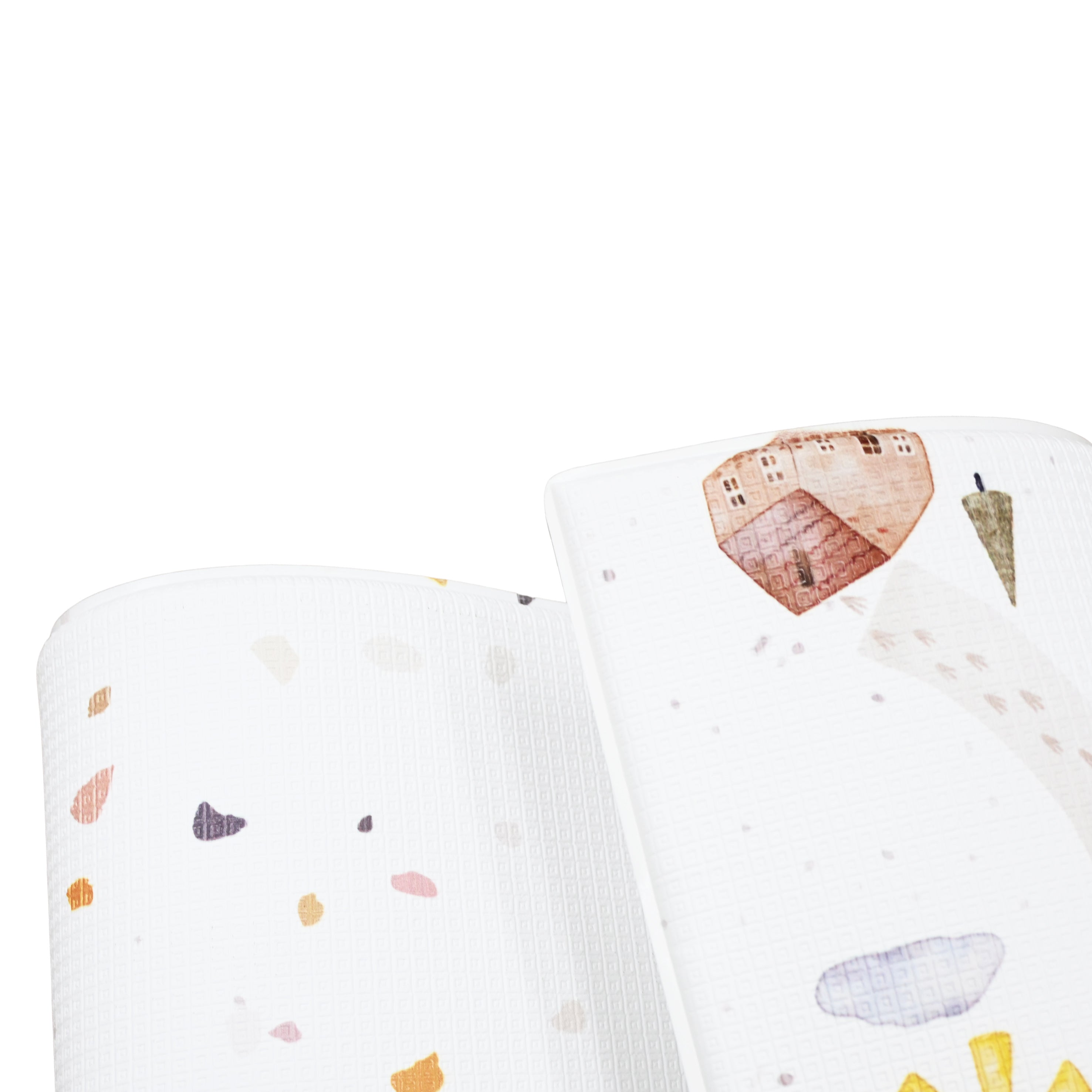 Evibell® Obojestranska igralna podloga iz TPU pene 140x200 Terrazzo/Wanderlust