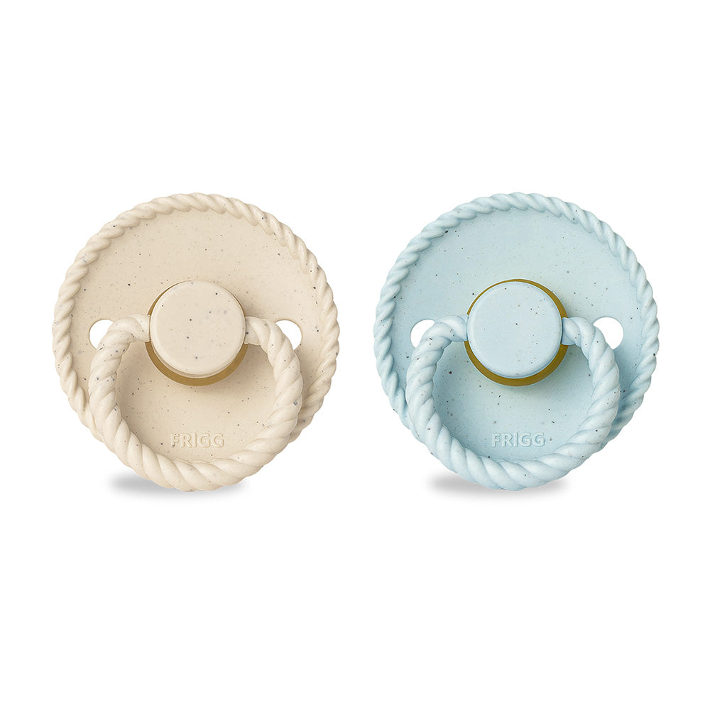 Frigg® Rubber pacifier Mini Mocha Vanilla Cream/Iced Mocha