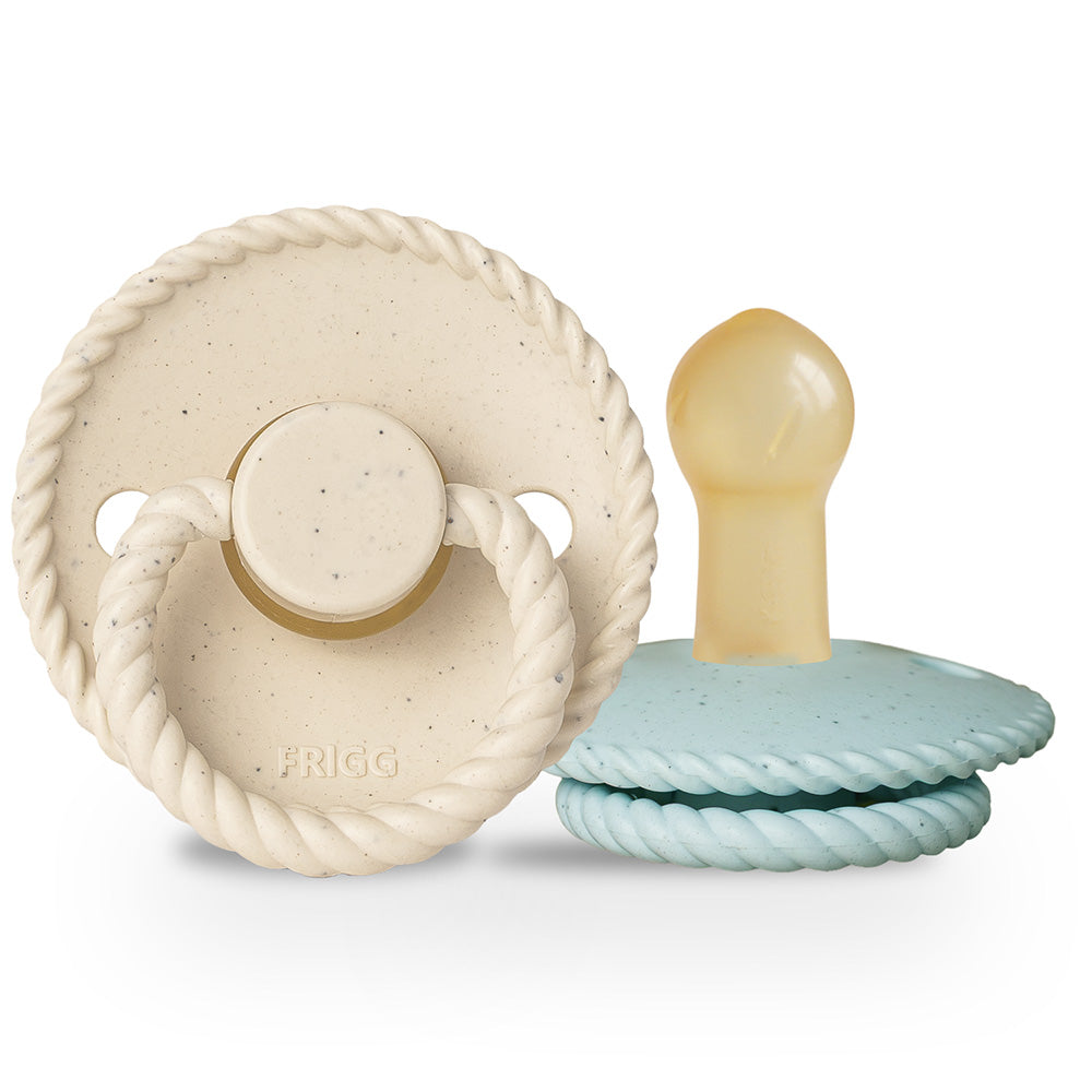 Frigg® Rubber pacifier Mini Mocha Vanilla Cream/Iced Mocha