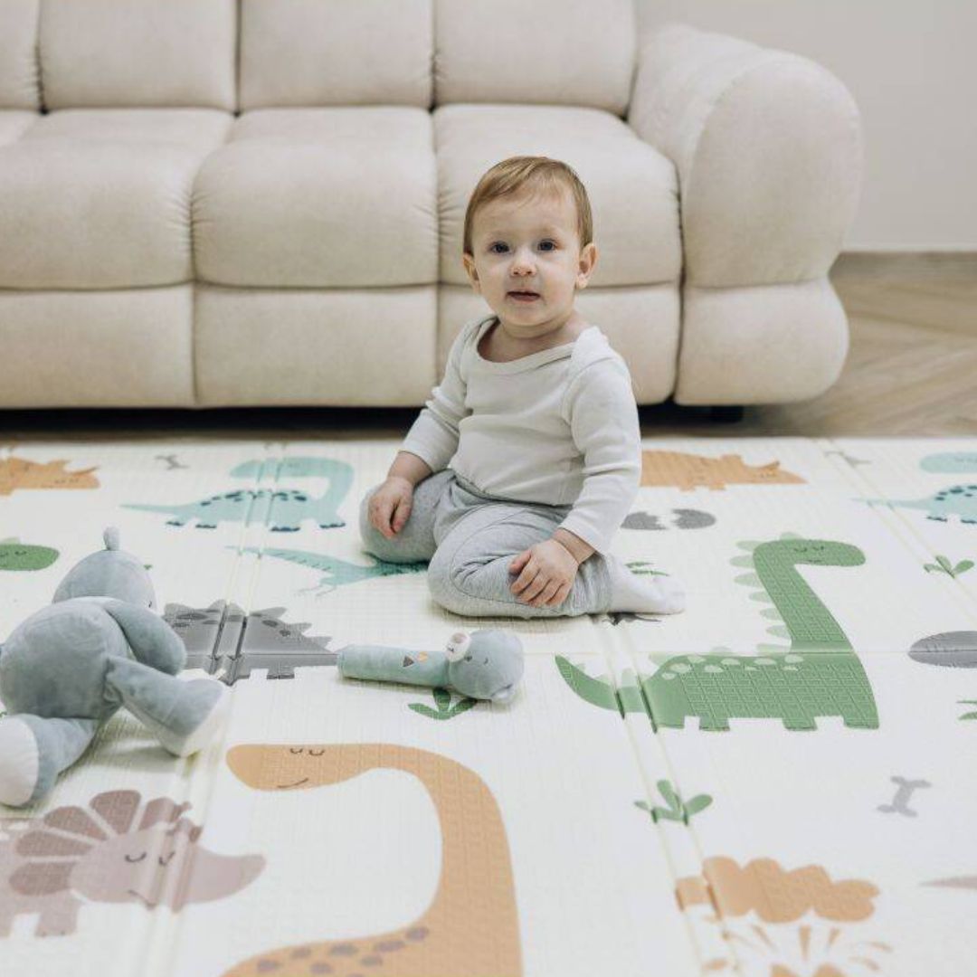 FreeON® Zložljiva igralna podloga 200x150 Dino Magic FreeON