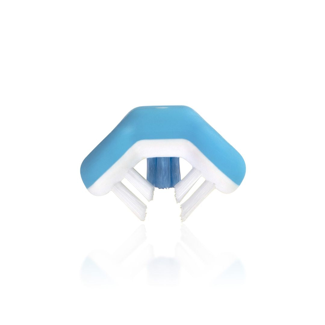 Fridababy® Trikotna otroška zobna ščetka - Blue