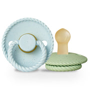 FRIGG® Rubber pacifier Mini Mocha Iced Mocha/Matcha Latte