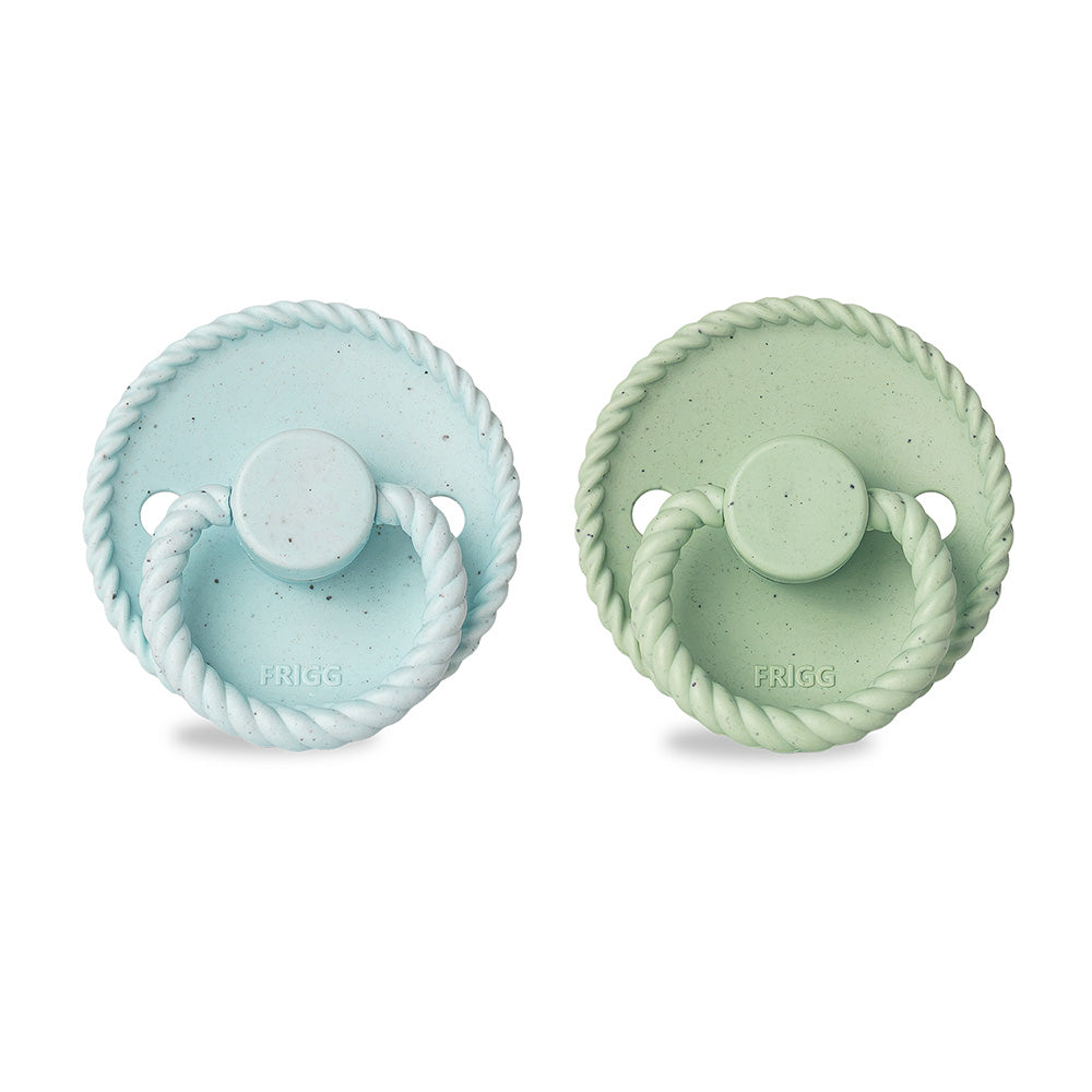 FRIGG® Silicone pacifier Mini Mocha Iced Mocha/Matcha Latte