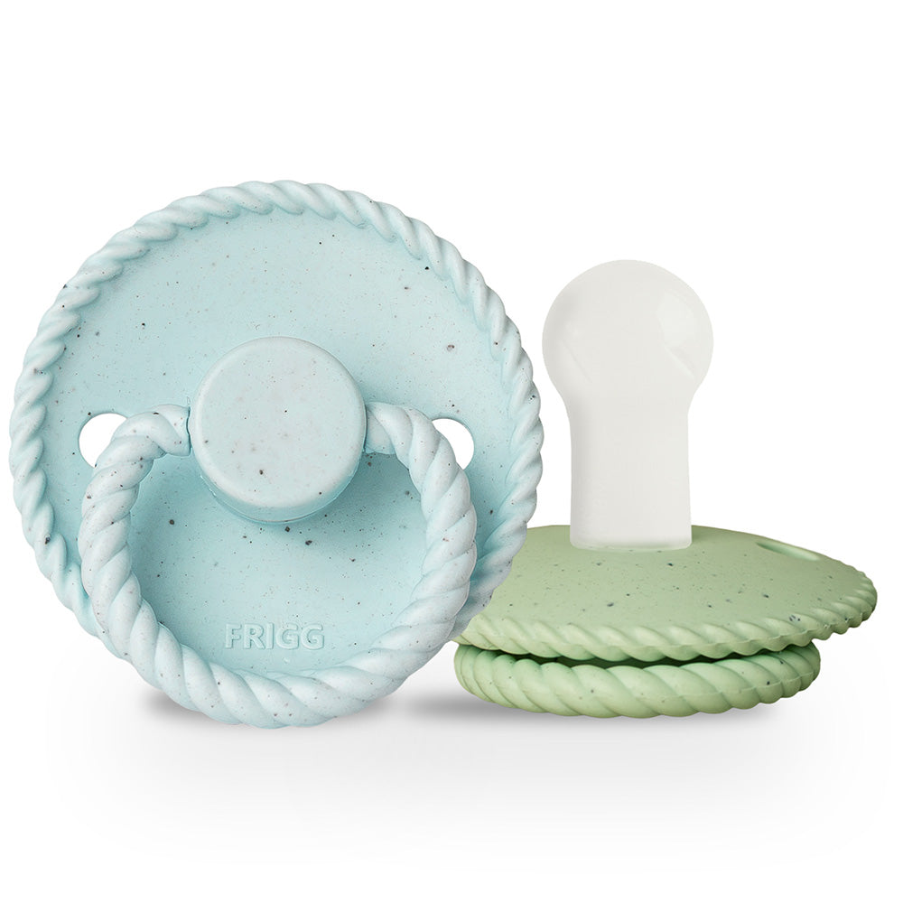 FRIGG® Silicone pacifier Mini Mocha Iced Mocha/Matcha Latte