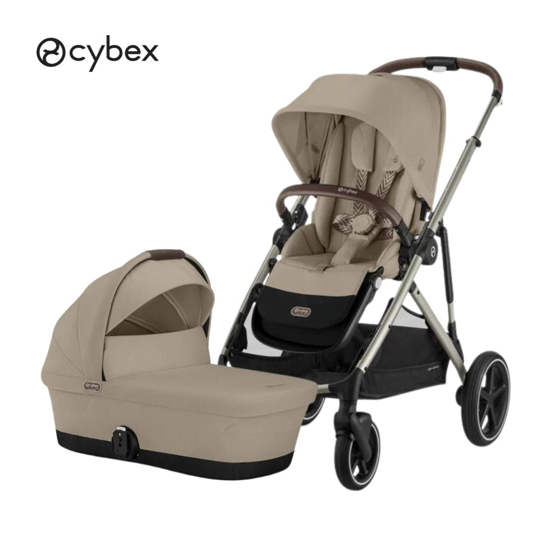 Cybex® Otroški voziček s košaro 2v1 Gazelle™ S Almond Beige Cybex