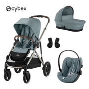 Cybex® Otroški voziček 3v1 Gazelle™ S + Avtosedež Cloud G Stormy Blue Cybex
