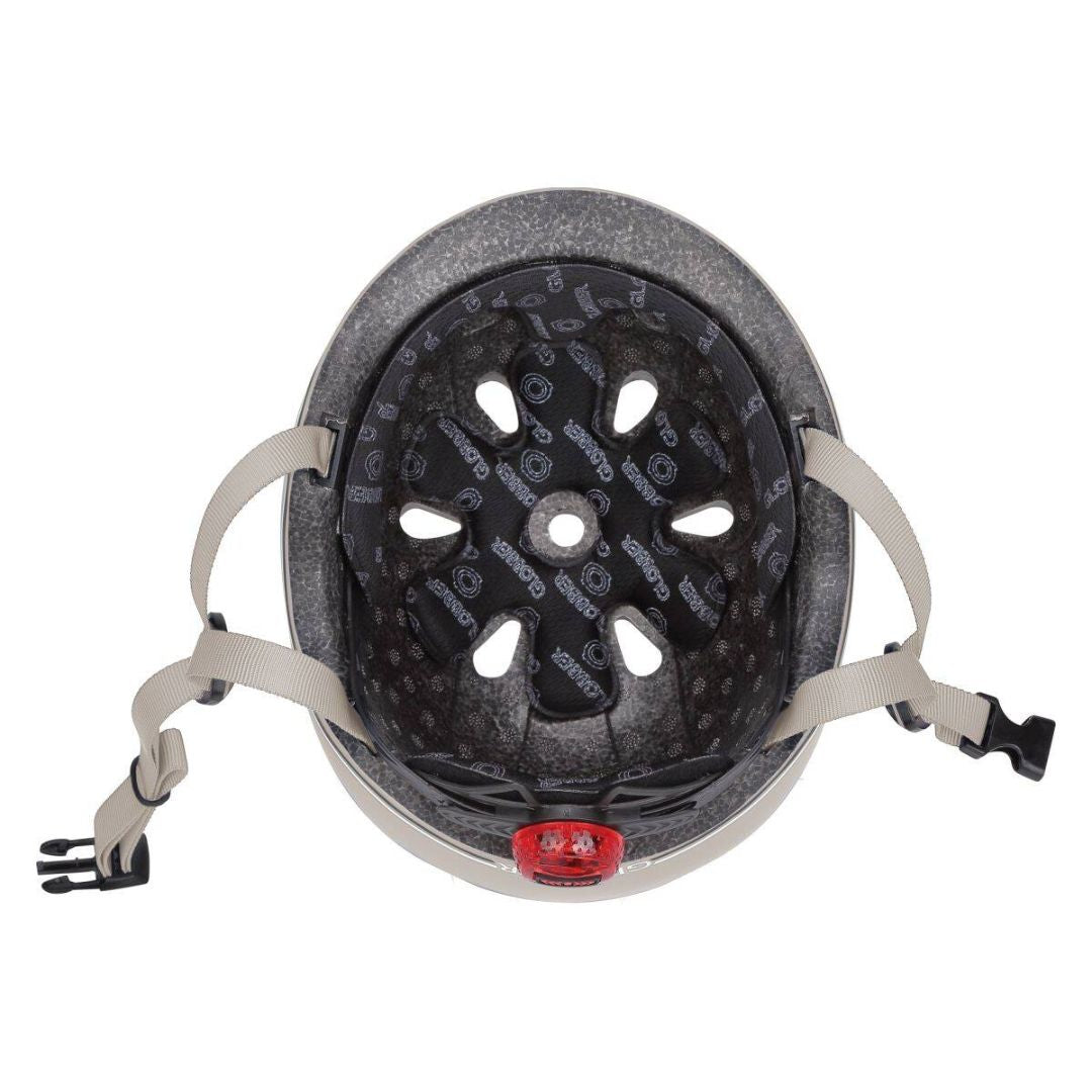 Globber® Otroška čelada z lučko XXS/XS ( 45-51cm ) Beige Globber